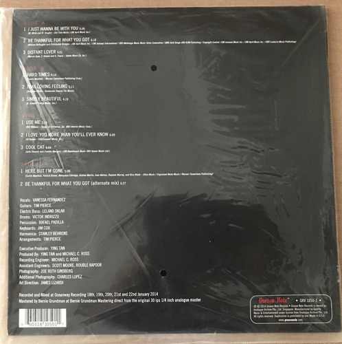 Lp Vanessa Fernandez Use Me Vinil Duplo 180gr 45 Rpm