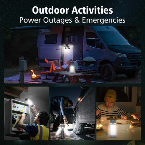 Portatil Recargable Emergencia Usb Lámpara Foco Led 1pzs