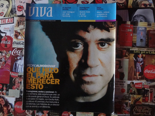 Revista Viva 2000 Almodovar Juan Verdaguer