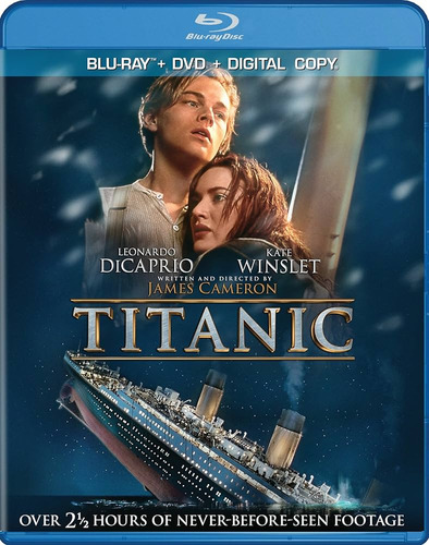Blu-ray Titanic Remastered 4 Disc Set