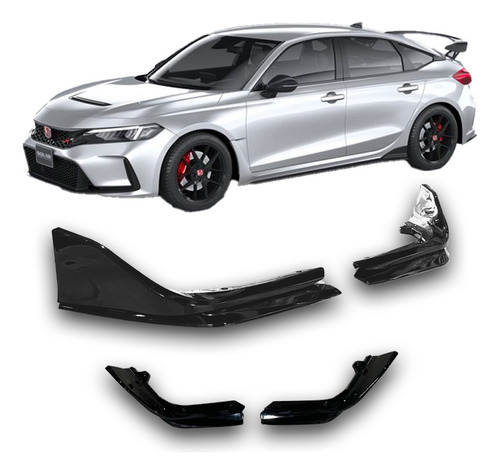 Lip Esquinero Honda Civic 2022 - 2023 Type R 