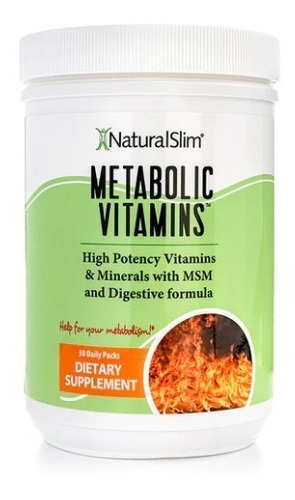 Imagen 1 de 6 de Metabolic Vitamins | Frank Suárez | Naturalslim Usa