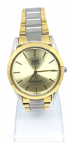 Reloj Análogo Qyq Q&q Acero Inoxidable Clásico Elegante