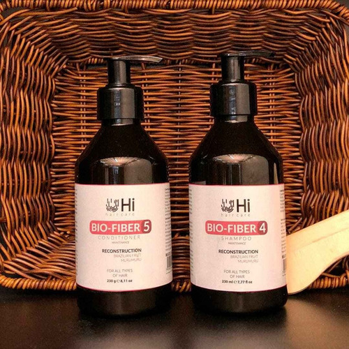 Shampoo E Condicionador Pós Processo Quimico Natural - Hi
