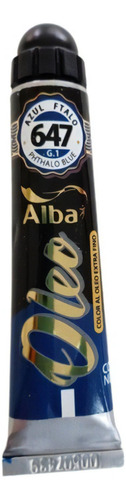 Oleos Alba Profesional Pomo 60ml Grupo 1 Color 647 Azul Ftalo