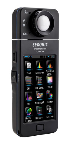 Imagen 9 de 10 de Colorímetro Espectómetro Sekonic C-800 Luxometro Cine Video