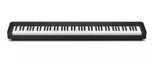 TECLADO MUSICAL INFANTIL CASIOTONE PRETO E BRANCO SA-51H2