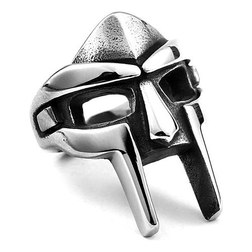 Anillos Goth Hip Hop Mf Doom Para Hombre Y Niño Punk Egipci