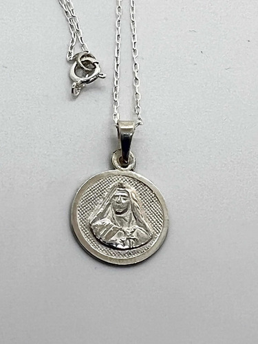 Collar Plata Sor Teresa De Los Andes