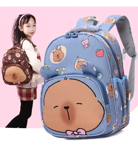 Mochila Escolar Ligera Con Estampado De Dibujos Animados