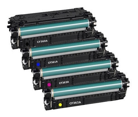 Toner Laser Compatible Con Hp Cf360a 508a / M552 M553 M577