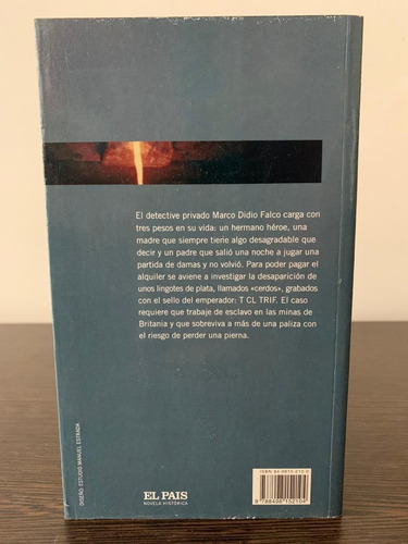 Imagen 2 de 2 de La Plata De Britania - Lindsey Davis - Novela Histórica