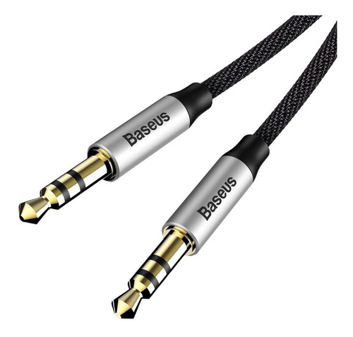 Imagen 3 de 4 de Cable Auxiliar De 3.5mm - 1 Metro Macho A Macho - Baseus