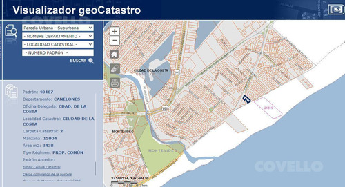 Terreno, Primera Linea Barra De Carrasco, Con Proyecto Aprobado