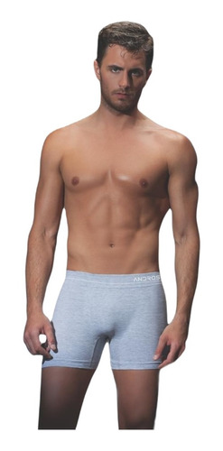 Calzoncillo Hombre Boxer Algodón Lycra Seamless Andros 5212