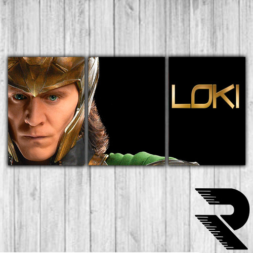 Cuadro De Loki | Los Vengadores | 1 | Triptico