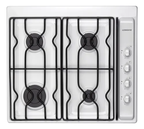 comprar Anafe A Gas Longvie A2600bf Blanco Encendido Una Mano