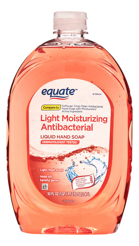 Equate Jabon Liquido Para Manos 1.47 Lt