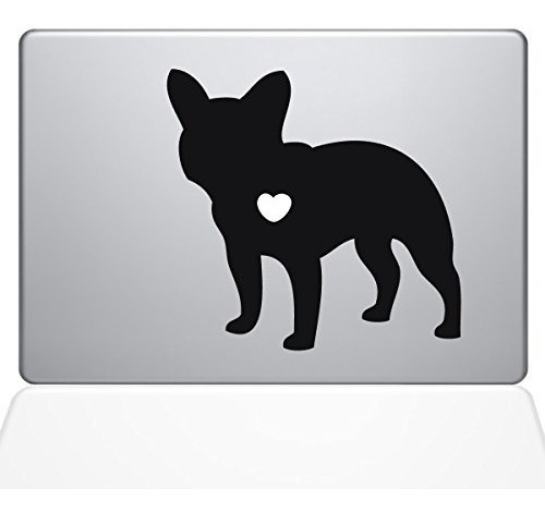 The Decal Guru I Love My French Bulldog Decal Vinyl