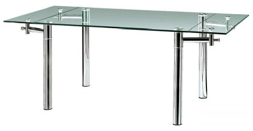 Mesa Comedor Vidrio 12 Templado Extensible Cuo