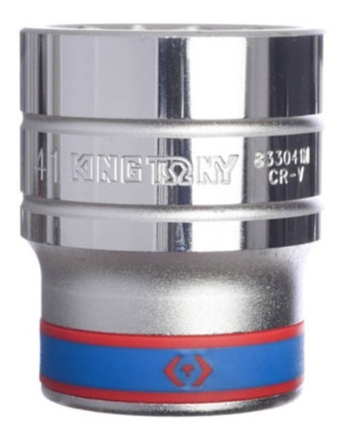 Soquete Estriado 41mm Com Encaixe De 1'' King Tony