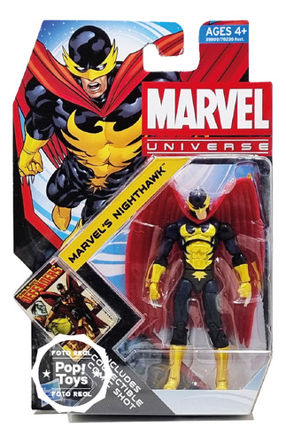 Hasbro - Marvel Universe - 3.75 - Nighthawk - Serie 4 No. 18
