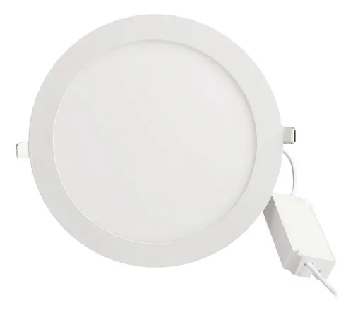 Panel Led Empotrar Circular 760 Lúmenes 12w Luz Cálida Dairu