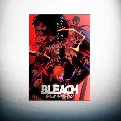 Poster Adesivo Anime Bleach Thousand-year Blood War