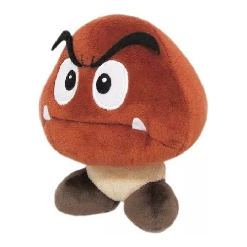 Peluche Goomba Hongo Mario Bros Excelente Calidad Bordado