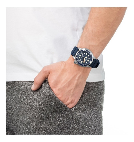 Imagen 2 de 2 de Reloj Citizen Promaster Eco Drive Diver 200m Bn015117l
