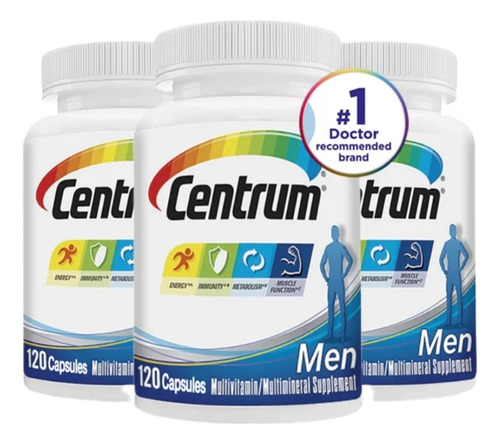 Centrum Hombre 120 Capsulas 