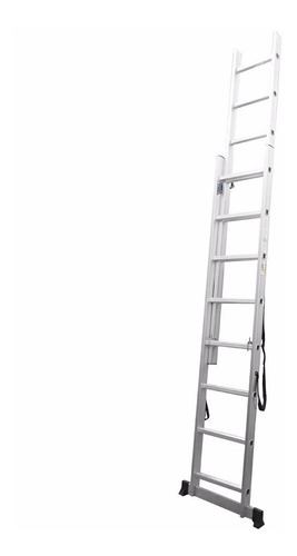 Escalera De Aluminio Extensible 12 Escalones Panther Pal812