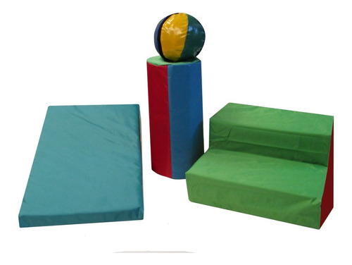 Colchoneta Redonda + Kit De 3 Piezas Para Bebés + ¡pelota!