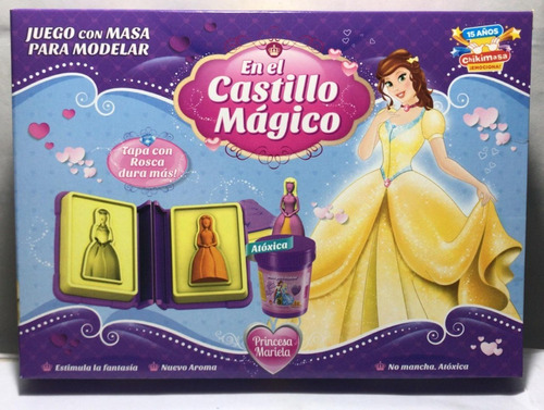 Juego De Masas Masa Princesa C/librito Para Moldear 152 Srj