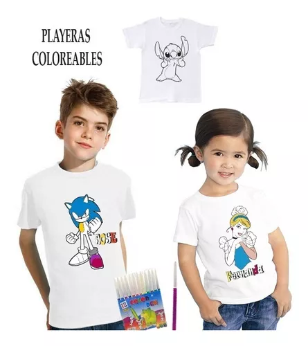 Playera Para Colorear Dia Del Niño en venta en Venustiano Carranza Distrito  Federal por sólo $   Mexico