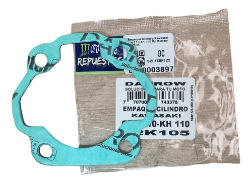 Empaque Cilindro Kawasaki Gto 110 Kh 110 Darrow