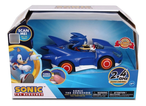 Sonic The Hedgehog Radio Control 2.4 Ghz - Envio Gratis