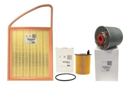 Imagen 1 de 10 de Kit 4 Filtros Completo Citroen C3 Hdi - 1.4 Original