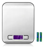 Comprar Balanza Cocina Digital De Acero Inoxidable 1gr A 5kg Levys Bazar Funcion Tara Hogar 