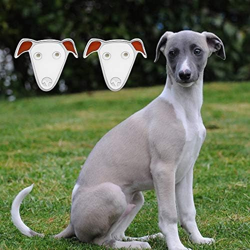 Pendientes De Whippet Joyería Whippet Pendientes De Animales