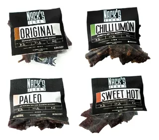 Nack's Jerky - Made In Argentina - Quality Usa X 12 U.