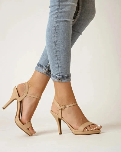 Sandalias Vizzano Mujer Taco Fino Fiesta Plantilla Confort