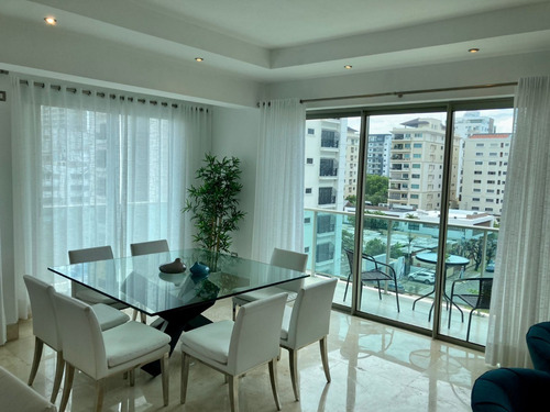 Imagen 8 de 17 de Apartamento En Alquiler Amoblado En Piantini 2 Habiataciones + Estudio