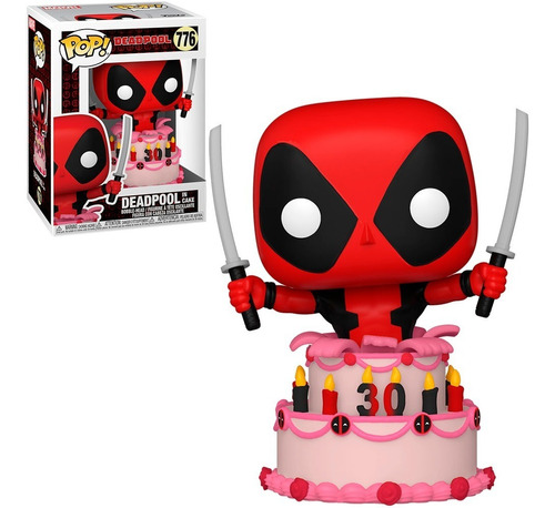 Funko Pop Marvel Deadpool In Cake