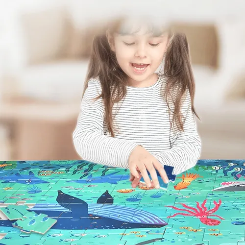 comprar Maleta Puzzle Oceano Fantástico - Mideer - Rompecabezas