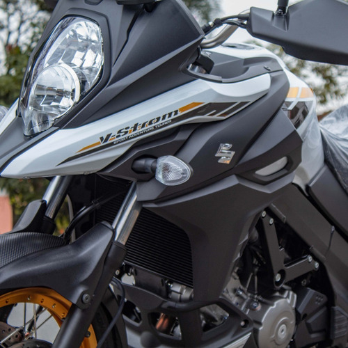 Imagem 8 de 9 de Moto Suzuki V-strom 650 Branca 0km Pronta Entrega