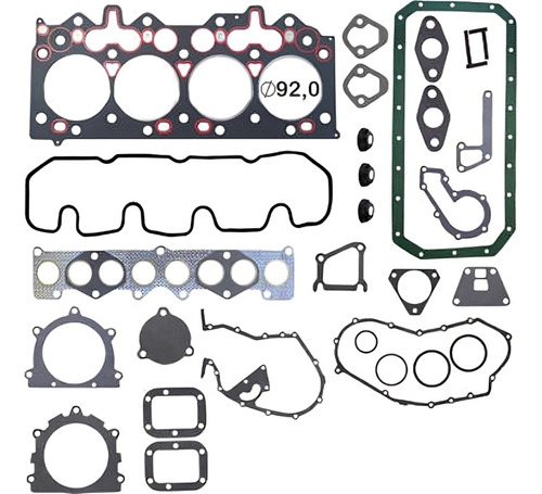 Kit Junta Retifica Motor Gm Blazer Maxion 2.5 8v Diesel