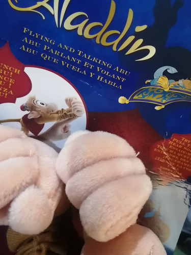 Abu Monkey Aladdin Disney Collection Original Con Sonido 35c