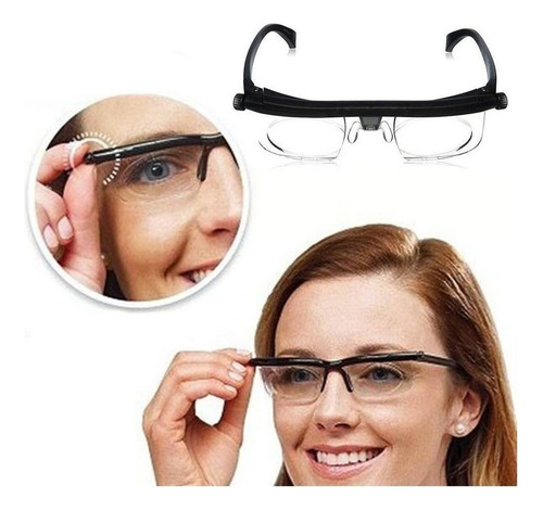 Gafas De Ojo Ajustable Dial Visión Variable Focus Gafas