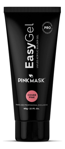 Easy Gel Pink Mask Polygel 60g Construcción Uñas